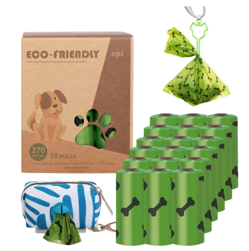 Сор ECO дружелюбный Biodegradable кладет сумки в мешки собаки кукурузного крахмала майцены Compostable